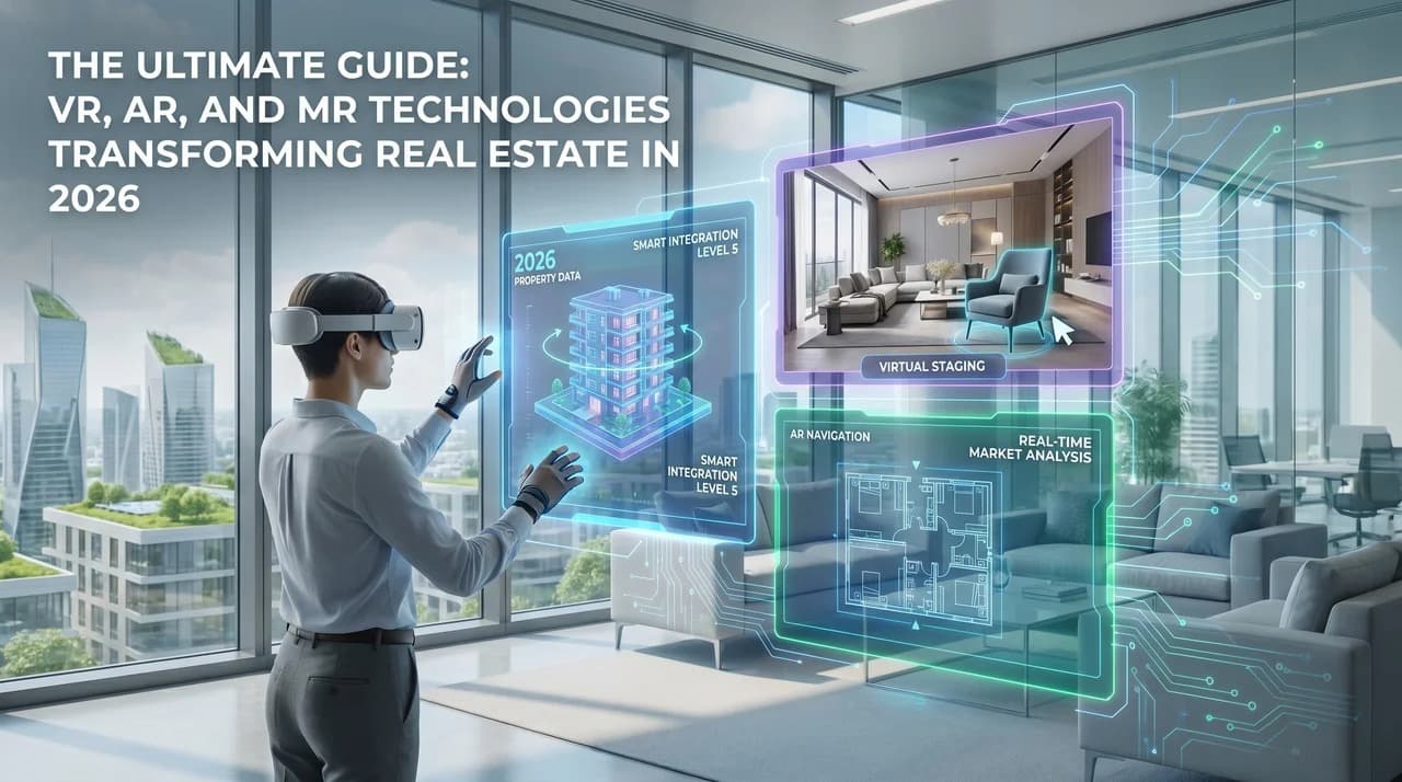 The Ultimate Guide: VR, AR, and MR Technologies Transforming Real Estate in 2026