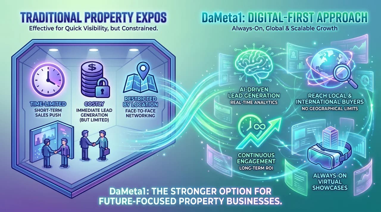 DaMeta1 vs Traditional Expo: Which Is Better for Property Businesses in the World?